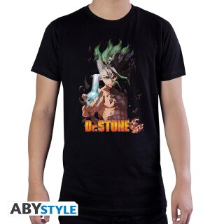 T-SHIRT ABYSTYLE Dr. Stone [Senku] Grösse [S]