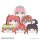 THE QUINTESSENTIAL QUINTUPLETS Potekoro Mascot Plüsch Anhänger