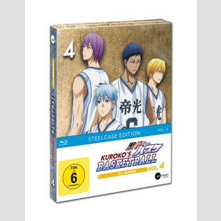 Kurokos Basketball 3rd Season vol. 4 [Blu Ray] ++Limited Steelcase Edition++