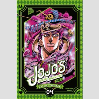 JOJOS BIZARRE ADVENTURE Part 2: Battle Tendency Bd. 4 (Ende)