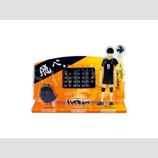 HAIKYU!!  Perpetual Kalender/Acryl Aufsteller KAGEYAMA TOBIO