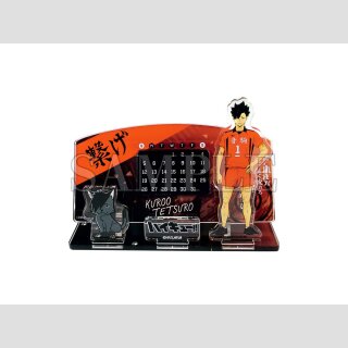 HAIKYU!! Perpetual Kalender/Acryl Aufsteller TETSURO KUROO