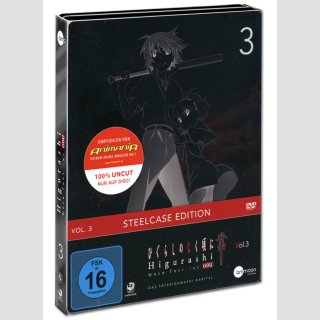 Higurashi GOU vol. 3 [DVD] ++Limited Steelcase Edition++