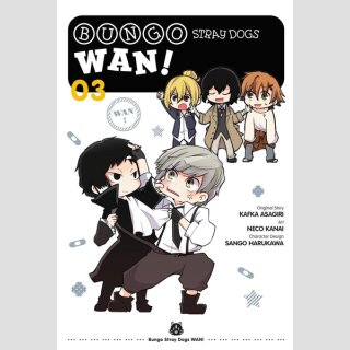 BUNGO STRAY DOGS Wan! vol. 3