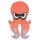 SANEI BOUEKI PLÜSCH Splatoon 3 OCTOPUS Red Ver.