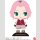 YURAYURA HEAD FIGURE Naruto Shippuden SAKURA