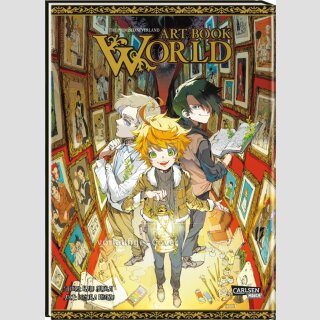 THE PROMISED NEVERLAND Art Book WORLD