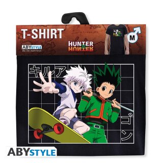 T-SHIRT ABYSTYLE Hunter x Hunter [Gon & Killua] Grösse [L]