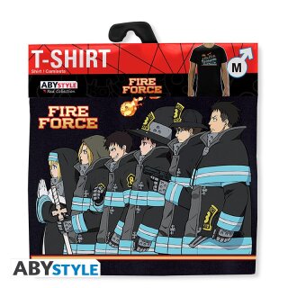 T-SHIRT ABYSTYLE Fire Force Grösse [M]