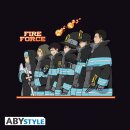 T-SHIRT ABYSTYLE Fire Force Grösse [XL]