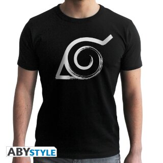 T-SHIRT ABYSTYLE Naruto Shippuden [Konoha] Grösse [XL]