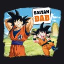T-SHIRT ABYSTYLE Dragon Ball Super [Saiyan Dad] Gr&ouml;sse [S]