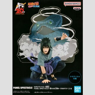 BANDAI SPIRITS PANEL SPECTACLE Naruto Shippuden: The New Three-Way Deadlock UCHIHA SASUKE
